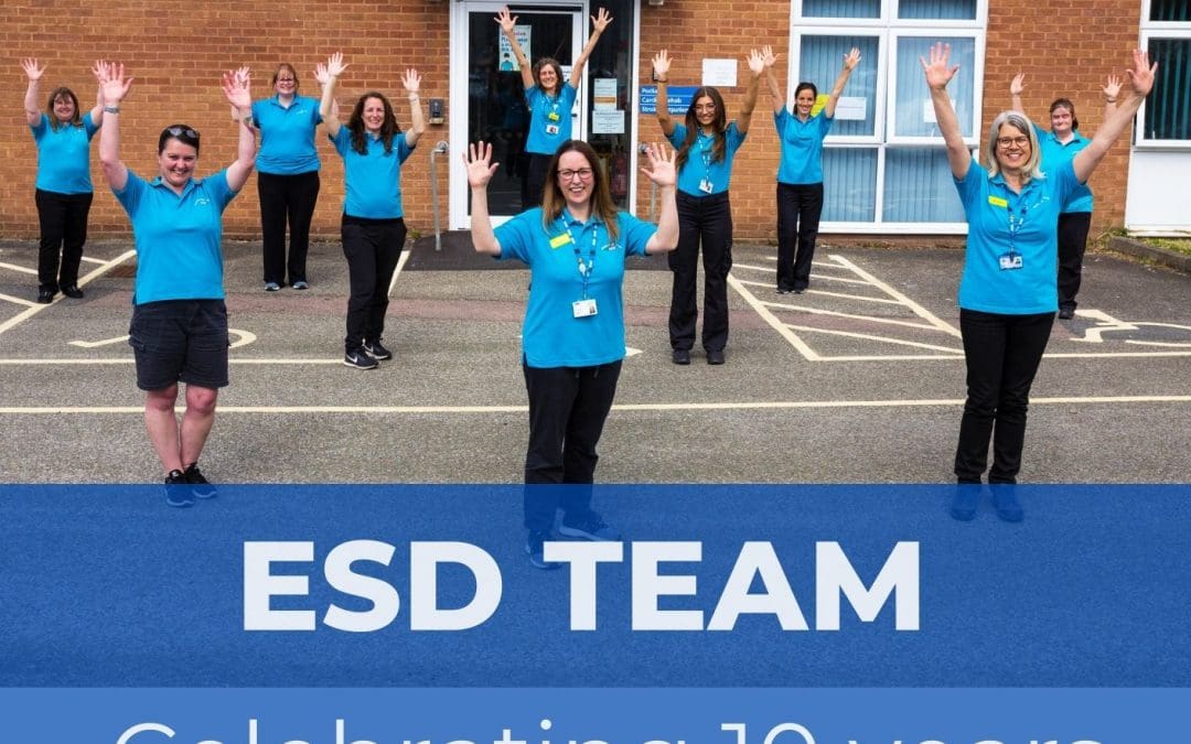 We’re celebrating 10 years of our ESD team