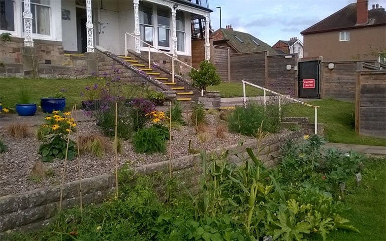 Volunteer transforms garden at Oak House