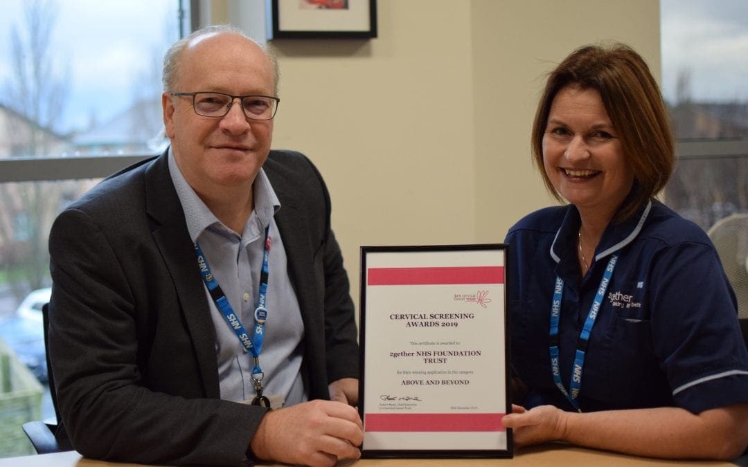 Gloucestershire cervical screening project wins national award