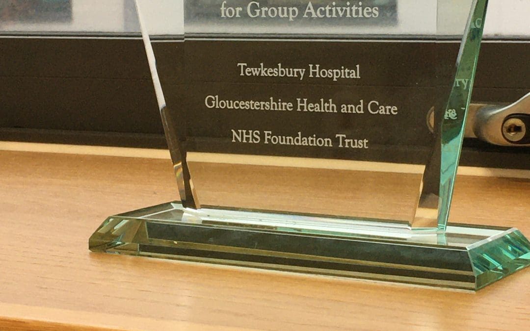 Digital coconut shy wins RITA award for Tewkesbury Hospital
