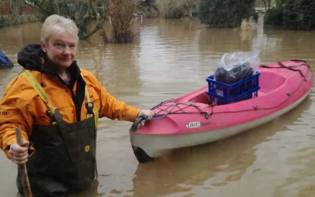Community Nurse Pushes the Boat Out