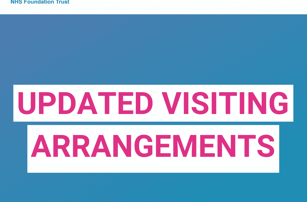 New Visiting Arrangements at County’s Hospitals from 1 April 2022